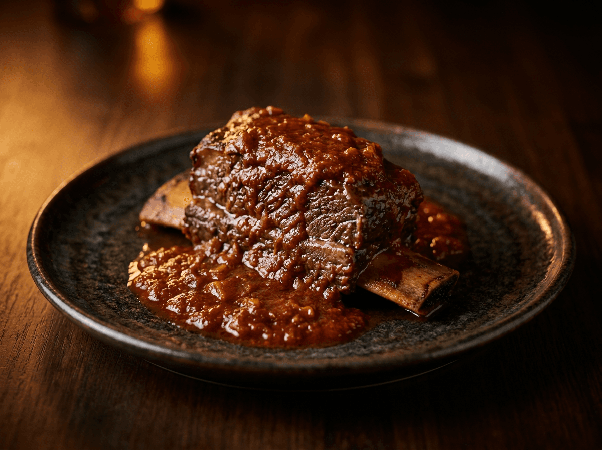 Italian Short Rib — performance menu item by ABLTY