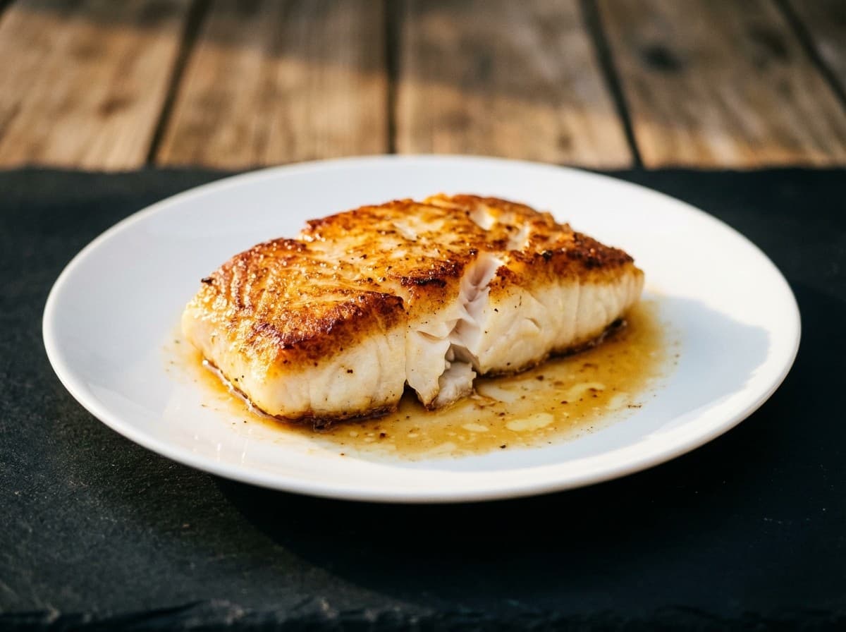 Chilean Sea Bass — performance menu item by ABLTY