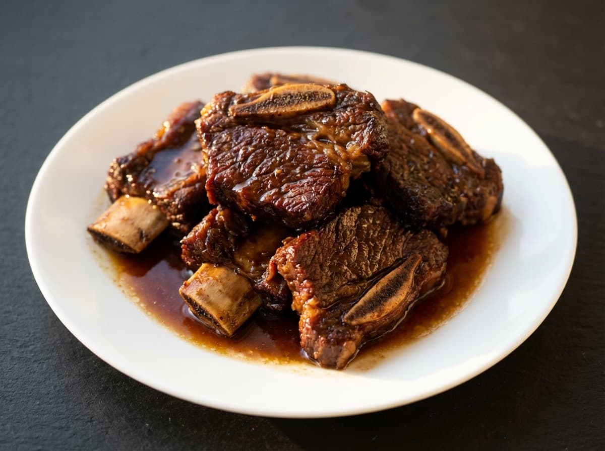 Korean Kalbi Short Ribs — performance menu item by ABLTY